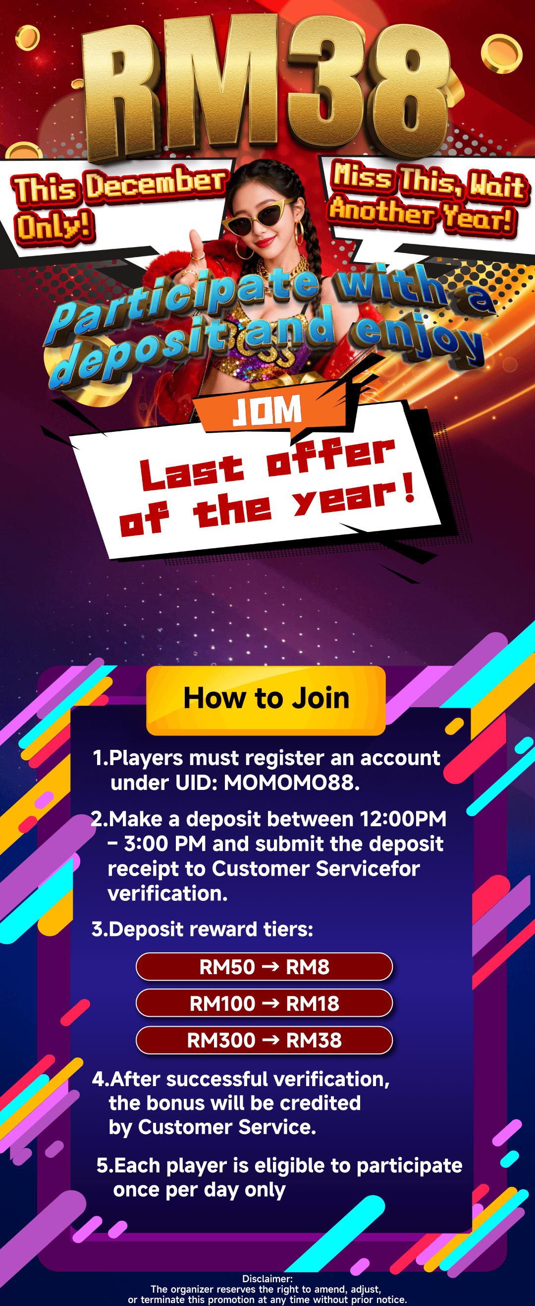Winbox deposit bonus campaign