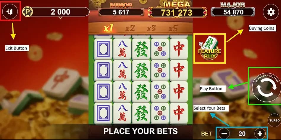 Winbox Mahjong Gameplay Image