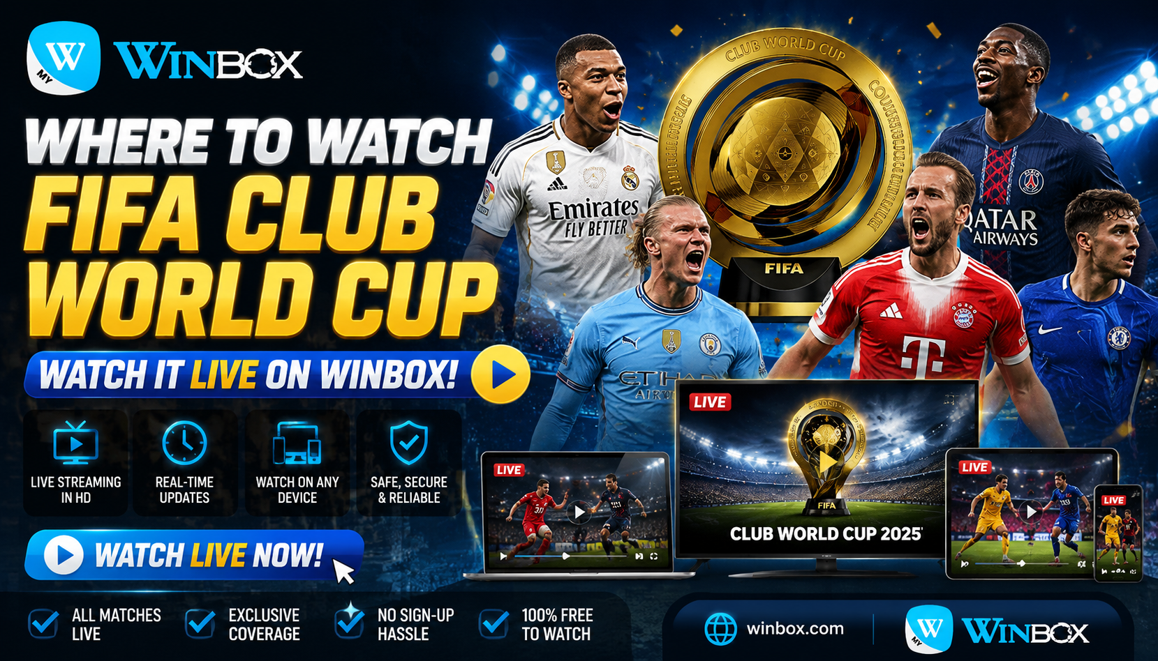 Where to Watch FIFA Club World Cup