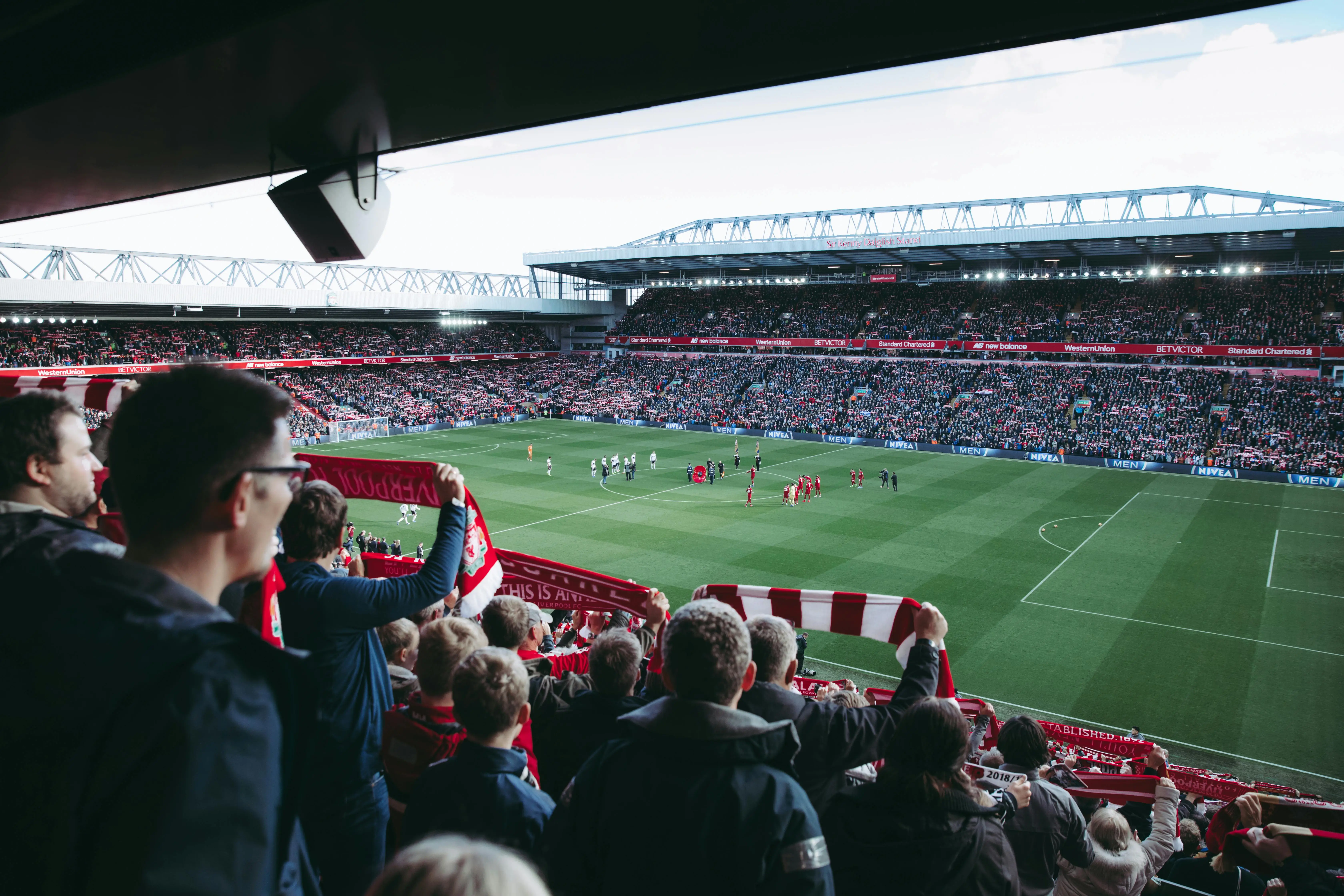 Football stadium image